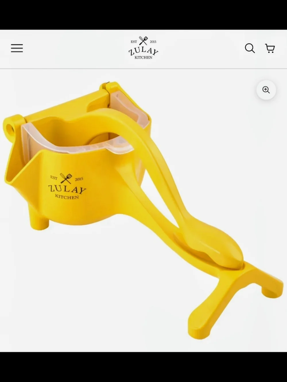 Yellow Citrus Juicer - Kids Accessories